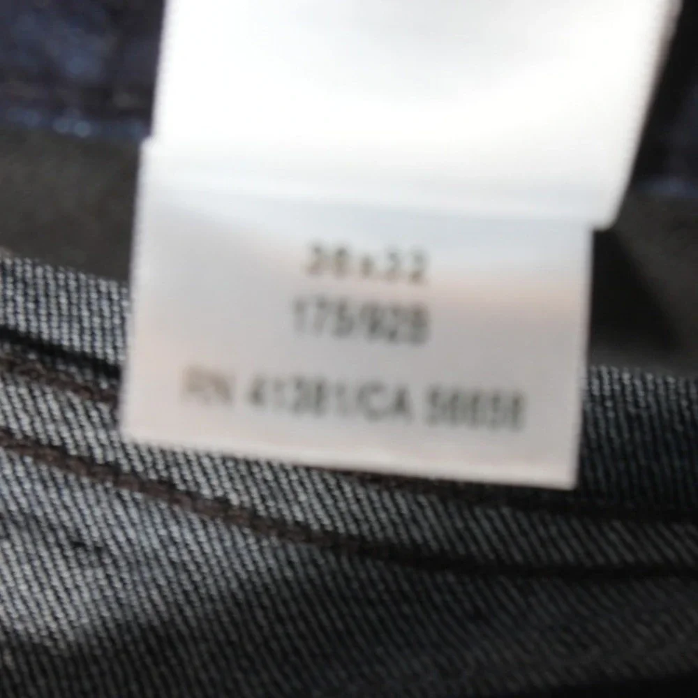 Polo Ralph Lauren Sullivan Slim Stretch Men Jeans 34x32 Dark Wash Denim Straight